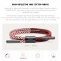 Power Ionics Weave Reflective Braided Rope Anions Sports Bracelet Band - 3000ions