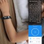 CD01 Pro Ver. Smart Bracelet Fitness Tracker - ECG/Heart Rate/Blood Pressure/Pedometer/Sleep - Black
