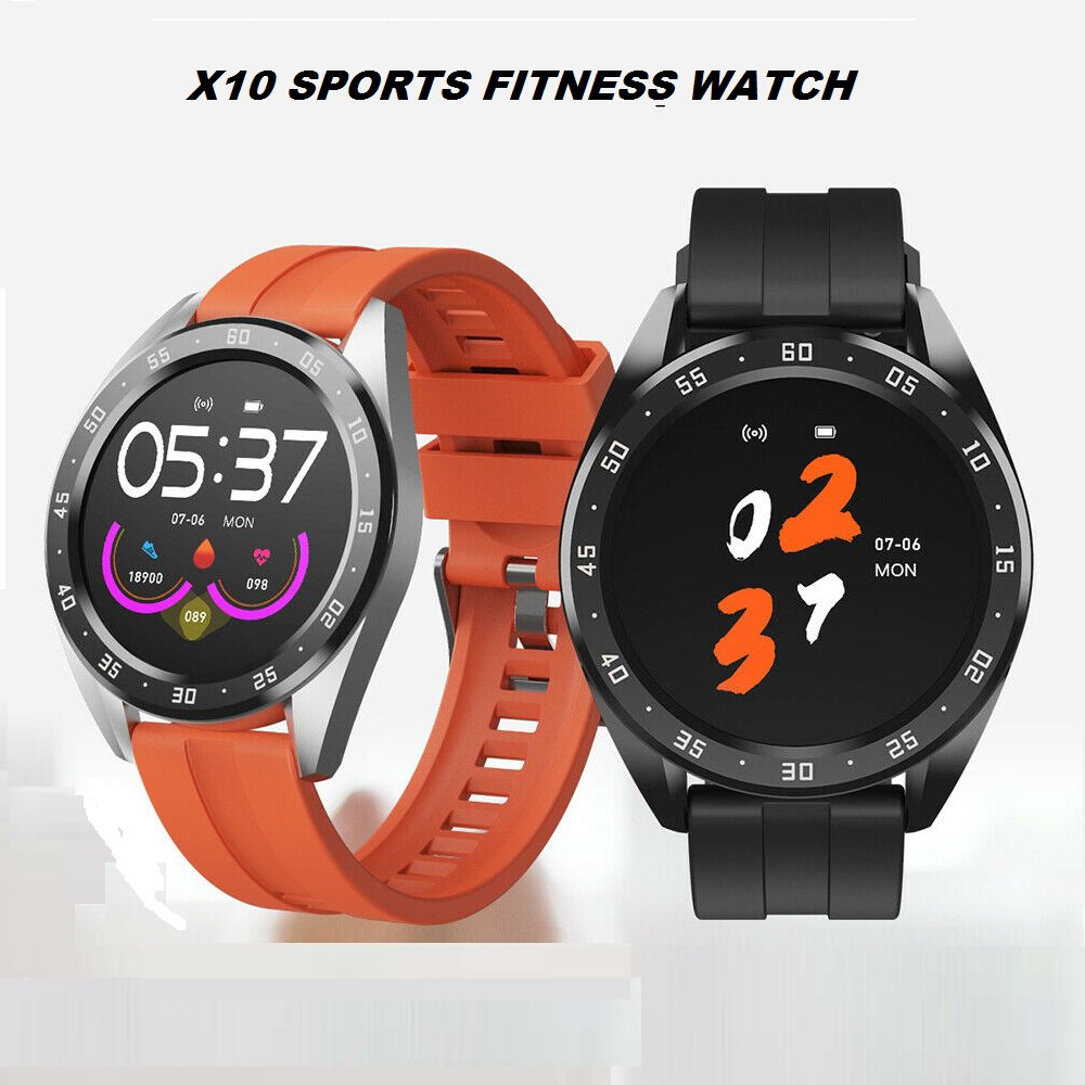 New! X10 1.3" IPS Touch Screen Bluetooth V4.0 Sports Smart Watch