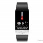 Latest! T1+ Smart Bracelet Temperaure Measurement/Heart Rate/Blood Pressure/Blood Oxygen -Black