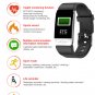 Latest! T1+ Smart Bracelet Temperaure Measurement/Heart Rate/Blood Pressure/Blood Oxygen -Black