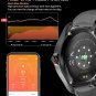 1.3-inch Full-round Touch Screen Heart Rate Blood Pressure Monitor Smart Watch