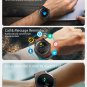 1.3-inch Full-round Touch Screen Heart Rate Blood Pressure Monitor Smart Watch