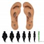 Acupressure Magnetic Massage Insole Foot Therapy Pain Relief Shoe Pad