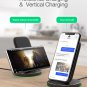 BW FWC6 10W 7.5W 5W Dual Coils Qi Smart Wireless Fast Charger