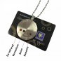 Quantum Scalar Energy Pendant with Germanium, Far infrared Energy Stones w Stainless Steel Chain