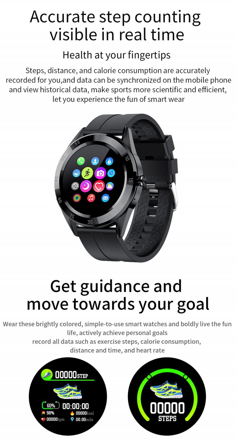 smart watch with multiple dials