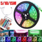 12V LED Light Strip 5M RGB LED Tape Lights with Remote! DIY household lights