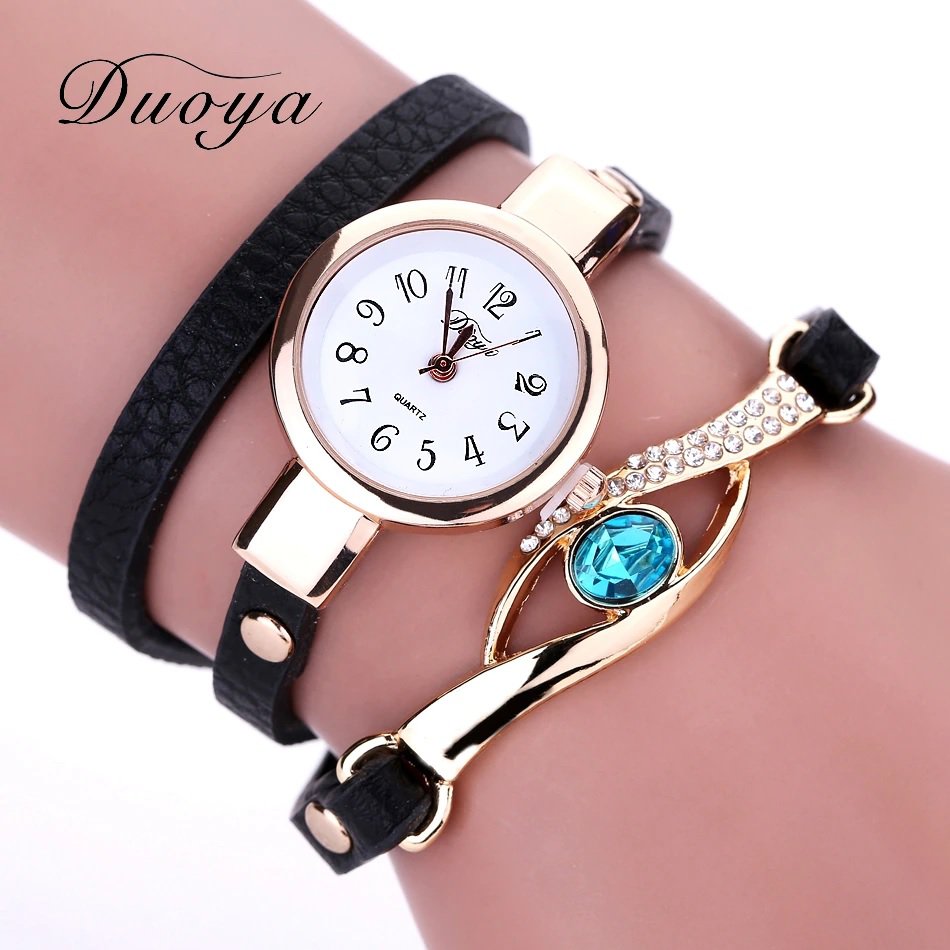 New Arrival! Fashion Bracelet Watch Gemstone Dress Watch Gold Bracelet Quartz