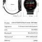 2021 Model Smart Call Watch Heart Rate Blood Pressure Blood Oxygen - Black
