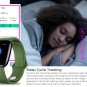 Zeblaze Crystal 3 - Heart Rate | Blood Pressure | Blood Oxygen Monitor + Activity Tracker - Black