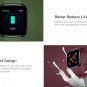 Zeblaze Crystal 3 - Heart Rate | Blood Pressure | Blood Oxygen Monitor + Activity Tracker - Black