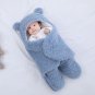 Ultra-Soft Fluffy Fleece Blanket Nursery Swaddle Wrap Baby Cocoon - Fleece/Flannel