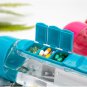 Water Bottle with Cup cum Medicine Pill Box