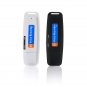 8GB Digital Voice Recorder USB Flash Drive Keychain - Black