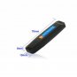 8GB Digital Voice Recorder USB Flash Drive Keychain - Black
