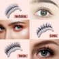Reusable Self-Adhesive Eyelashes Easy and Quick to apply!  Washable! - 2 Pairs