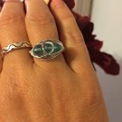 3-bead wire wrap ring
