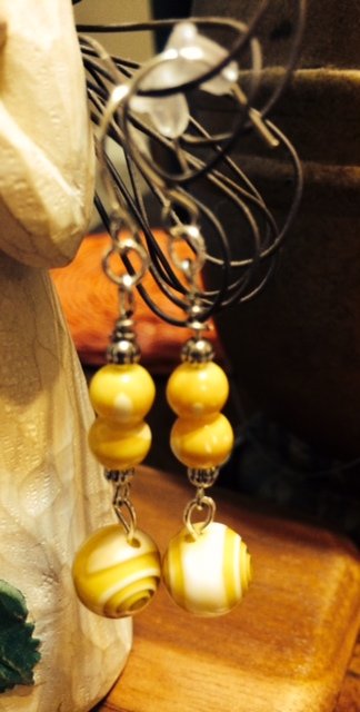 Sunshine Yellow Dangles