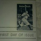 BABE RUTH-RARE STAMPED ENVELOPE LIMITED COLLECTIBLE-FIRST DAY OF ISSUE 1983