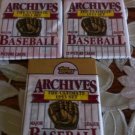 1991 TOPPS ARCHIVES BASEBALL CARD PACK QTY.3-POSSIBLE MICKEY MANTLES