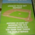 1919 CHICAGO WHITE SOX-BLACK SOX-UNIQUE TEAM REPRINT SET-SHOELESS JOE JACKSON