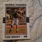 2004 BOWMAN TOM BRADY WHITE UNCIRCULATED RARE FOOTBALL CARD 55/165+FREE ROOKIE$$