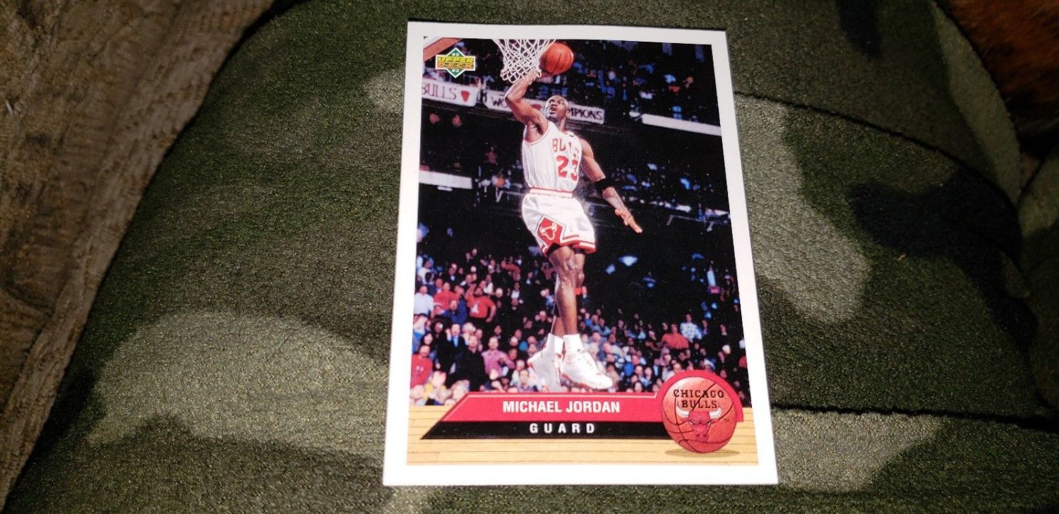 1992-93 Upper Deck Michael Jordan McDonalds Basketball Card #P5 +Rated Rookie$$
