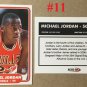 1990 FLEER MICHAEL JORDAN BASKETBALL CARD+{20)-ACEO MINT JORDAN PROMO CARDS LOT$