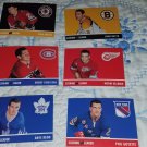 1966-67 IN THE GAME PARKHURST HOCKEY ORIGINAL SIX REPRINT HOCKEY CARD SET