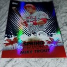 2013 TOPPS SPRING FEVER BASEBALL CARD PROMO MIKE TROUT BASEBALL CARD $$$$$$$