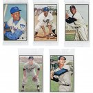 2015 TOPPS NATIONAL CONVENTION VIP SET 1953 BOWMAN COLOR W/ MAYS JACKIE ROBINSON