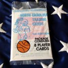 1989 1ST EDITION NORTH CAROLINA BASKETBALL CARD PACK+MICHAEL JORDAN TAR HEELS $$