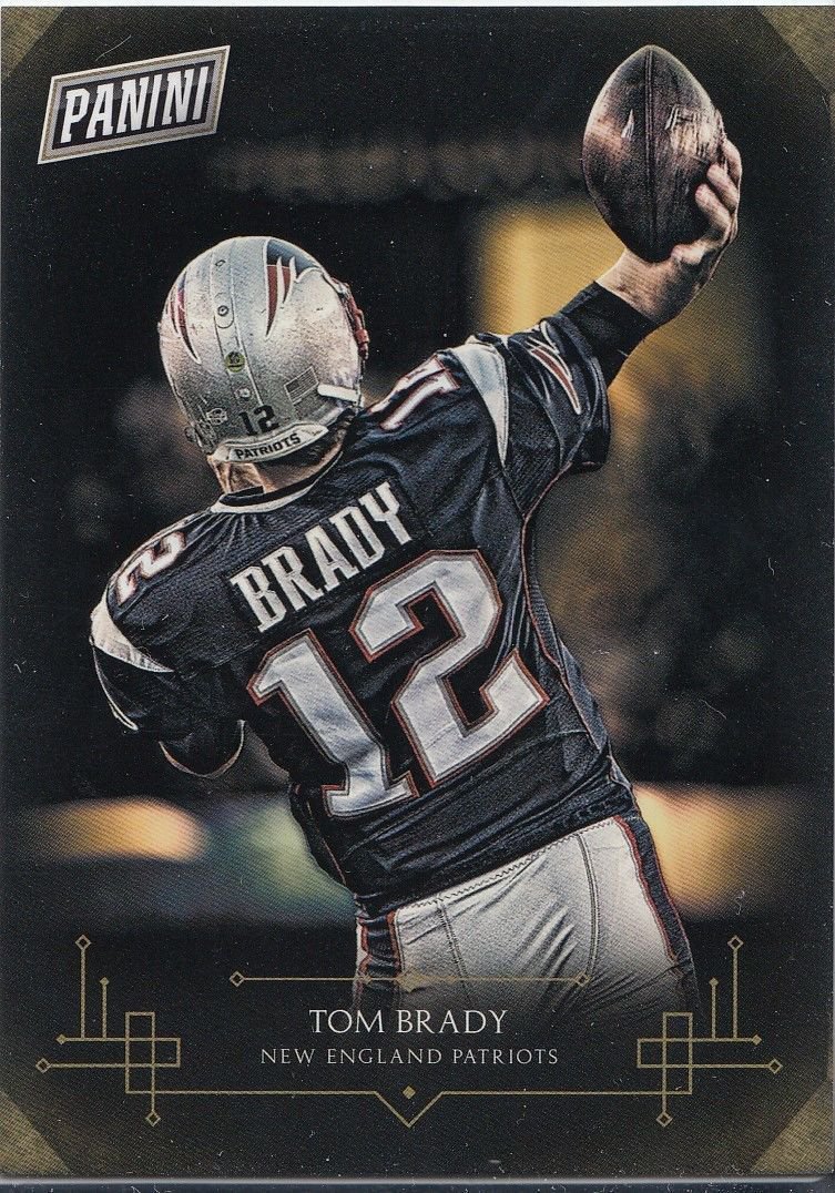 2015 PANINI BLACK FRIDAY TOM BRADY FOOTBALL CARD+FREE BRADY ROOKIE ...