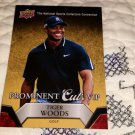 2015 UPPER DECK NATIONAL SPORTS C.CONVENTION PROMINENT CUTS VIP TIGER WOODS CARD