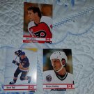 1993 WORLD OF SPORTS WAYNE GRETZKY-HULL-LINDROS FAX PAX RARE HOCKEY CARDS