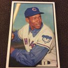 1953 BOWMAN ERNIE BANKS 2015 TOPPS NATIONAL CONVENTION VIP COLOR BASEBALL CARD