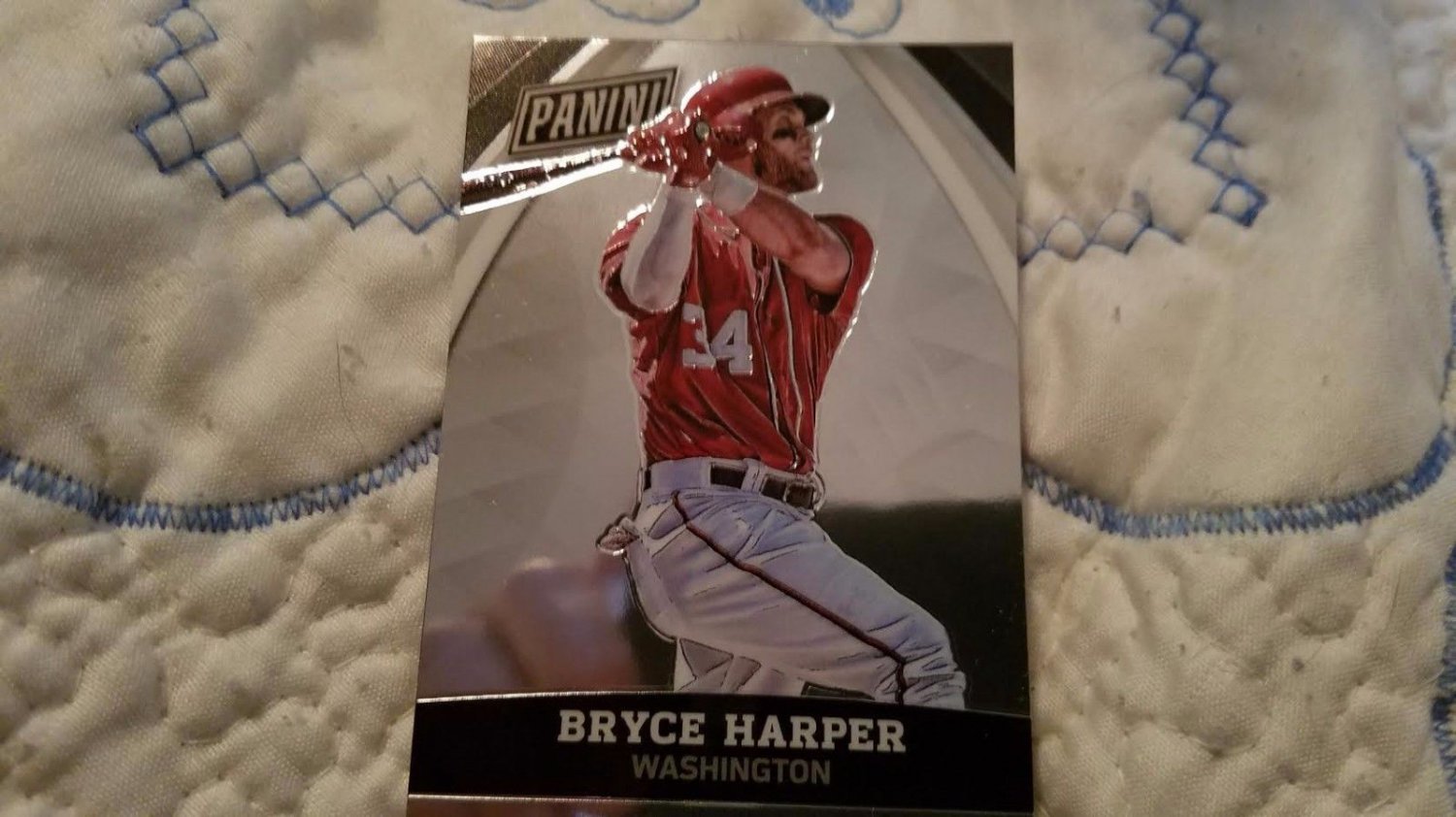 2015 BRYCE HARPER PANINI NATIONAL VIP GOLD PACK CHROME CARD-LIMITED.1 OF 200