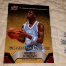 2015 UPPER DECK NATIONAL SPORT CONVENTION PROMINENT CUTS VIP MICHAEL JORDAN CARD