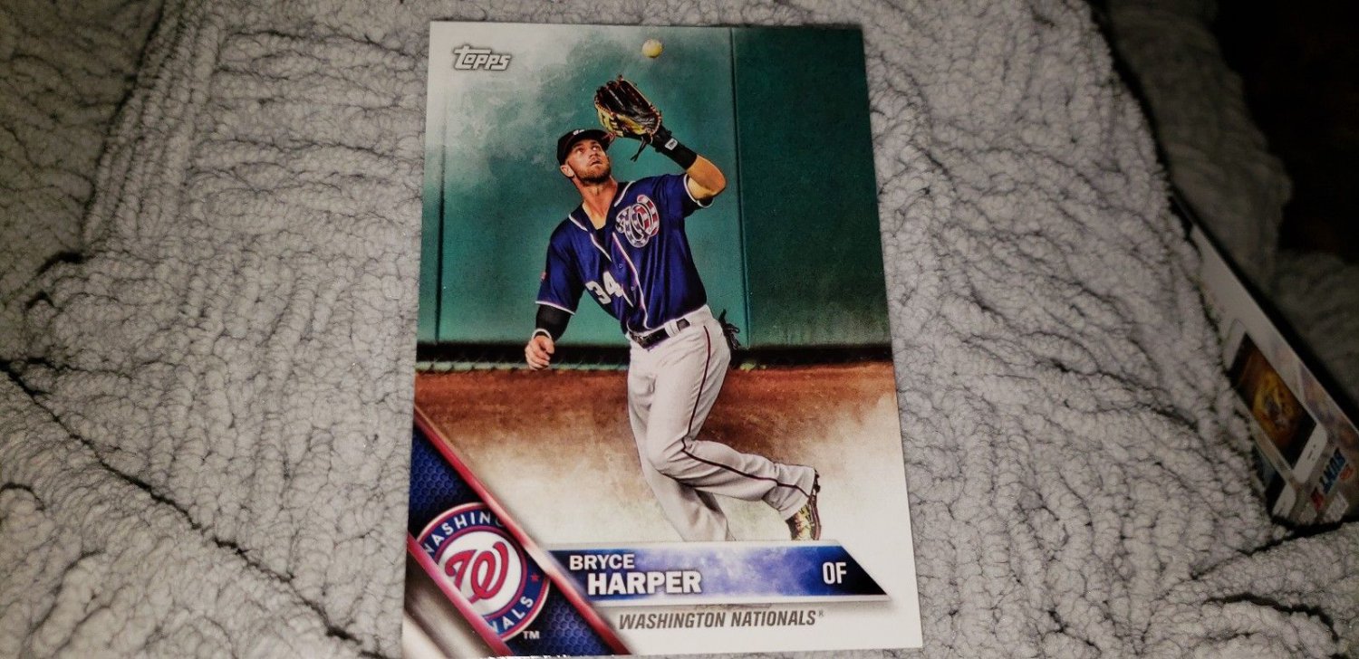 2016 Topps New Era Bryce Harper Lids Baseball Limited Edition Card$$$