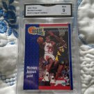 1991 FLEER MICHAEL JORDAN LL BASKETBALL CARD GRADED MINT 9+FREE 1984 USA JORDAN