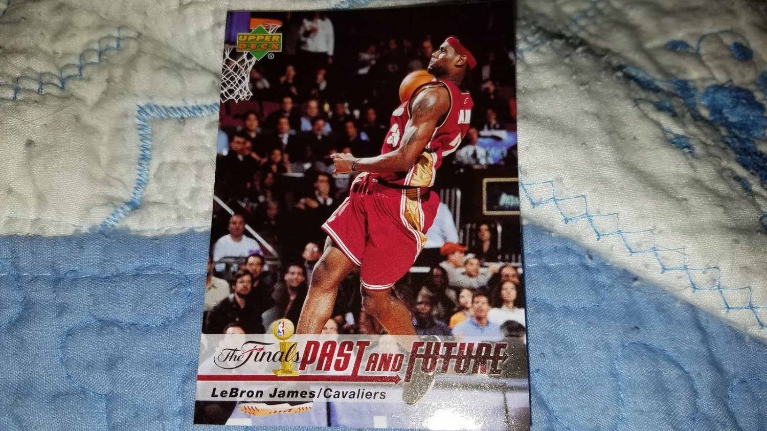2006-07 UPPER DECK LEBRON JAMES PAST AND FUTURE INSERT+FREE JAMES ROOKIE PROMO$$