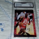 1997-98 UPPER DECK MICHAEL JORDAN ROOKIE RETRO AS BASKETBALL CARD GRADED MINT 10