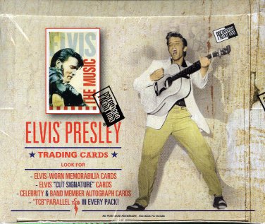 la música 2007 pase de prensa Elvis Presley Caja-Pos Elvis Autos Trading Card 24 PK 