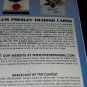 2007 ELVIS PRESLEY PRESS PASS ELVIS IS TRADING CARD .BOX-POSS.ELVIS CUT AUTOS