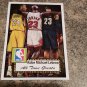 KOBE BRYANT-MICHAEL JORDAN-LEBRON JAMES 1952 STYLE  ACEO ART BASKETBALL CARD $$