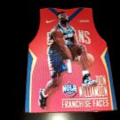 2019 ZION WILLIAMSON FRANCHISE FACES 3D BASKETBALL CARD VERY LIMITED 8/19 $$