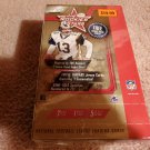 2001 LEAF ROOKIE-STARS FOOTBALL CARD BOX POSS BREES AUTO ROOKIE+FREE BREES CARD