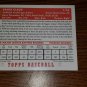 2007 TOPPS VERY RARE FACSIMILE AUTOGRAPH SANTA CLAUS BASEBALL CARD
