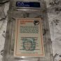 1984 MIAMI DOLPHINS POLICE DAN MARINO ROOKIE FOOTBALL CARD GRADED PSA 8 $$$